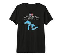 Historia Superior Michigan USA CanadaViaje Camiseta Premium
