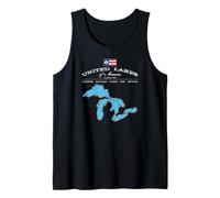 Historia Superior Michigan USA CanadaViaje Camiseta sin Mangas