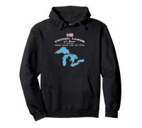 Historia Superior Michigan USA CanadaViaje Sudadera con Capucha