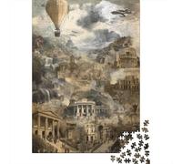 Historia Universal Puzzle para Adultos 1000 Piezas Juego De Rompecabezas EduGatoional Game para Decoración del Hogar Cumpleaños Stress Relief Toy 1000pcs (75x50cm)