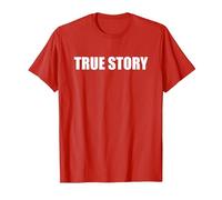 Historia verdadera Camiseta, Hombre, Rojo, M