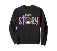 Historia Verdadera Cruz Jesús Día de Pascua Christian Sudadera