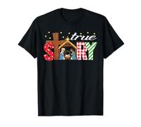 Historia Verdadera Natividad Navidad Jesús Navidad Cristiana Navidad Camiseta