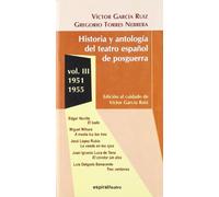 Historia y antología del teatro español de posguerra (1951-1955). Vol. III: 271 (Espiral / Teatro)