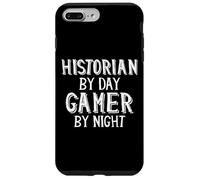 Historiador De Día Jugador De Noche Historia Mundial Lección De Juego Carcasa para iPhone 7 Plus/8 Plus