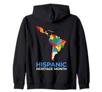 Historiador latinoamericano del Mes de la Herencia hispana Sudadera con Capucha