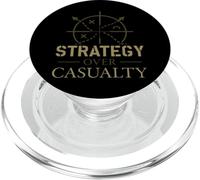 Historiador militar Battlefield Investigación Guerra Estrategia Nerd PopSockets PopGrip para MagSafe
