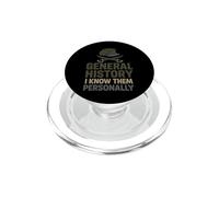 Historiador Militar Battlefield Investigación Guerra Estrategia Nerd PopSockets PopGrip para MagSafe