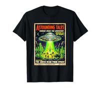 Historias asombrosas Vintage Ciencia ficción Cómic Meme Camiseta
