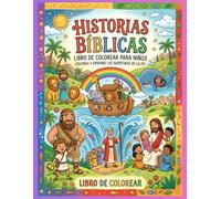 HISTORIAS BIBLICAS PARA NIÑOS: EL LIBRO EDUCATIVO DE VALORES Y PERSONAJES BIBLICOS: serie 1 de 5: un viaje didáctico y divertido por los relatos ... y jardín de infancia (Spanish edition)