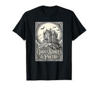 Historias de Fantasmas y poesía Casa encantada Victoriana gótica Camiseta