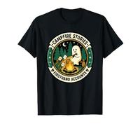 Historias de fogata Aventura Fantasma de Primera Mano Halloween Camiseta gráfica económica
