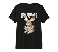 Historias de Libros de Nueva Inglaterra del Amante del Norte Literario Camiseta Premium