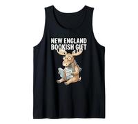 Historias de Libros de Nueva Inglaterra del Amante del Norte Literario Camiseta sin Mangas