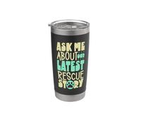 Historias de rescate de animales - Bienestar animal Vaso térmico de acero inoxidable de doble pared