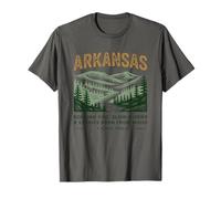 Historias de ríos lentos de niebla rodante de Arkansas Camiseta