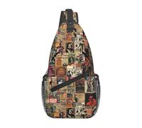 Historias de Rock N' Roll Bolso de pecho para hombres Bandolera Mochila bandolera Bolso de pecho Viaje Mochila de senderismo Bolsa de hombro