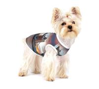 Historic Old Tower Bridge - Camisas para perros de Londres, ropa para mascotas, camiseta de algodón sin mangas, suave y transpirable para mascotas pequeñas