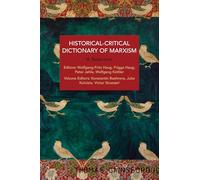 Historical-Critical Dictionary of Marxism: A Selection (Historical Materialism)