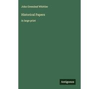 Historical Papers: in large print