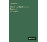 Historie van Mejuffrouw Sara Burgerhart: in grote letters