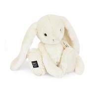 HISTORIRE D'OURS - Peluche de Conejo Blanco - Colección Le Conejo - 32 cm - Muy Suave para los Abrazos - Orejas largas para acariciar - Idea de Regalo de cumpleaños para niños y Doudou para bebé -