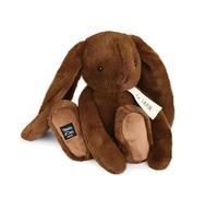 HISTORIRE D'OURS - Peluche de Conejo - Colección Le Conejo - Color café - Compañero de suavidad y Abrazos infinitos - 32 cm - Idea de Regalo inolvidable para niños pequeños y Grandes - HO3250