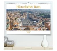 Historisches Rom (hochwertiger Premium Wandkalender 2026 DIN A2 quer), Kunstdruck in Hochglanz: Der Kalender gibt Einblicke in die ehemalige ... und das kulturelle Zentrum Italiens, Rom.