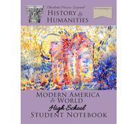 History & Humanities Modern America and World High School Student Notebook