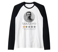 History Meme - Archiduque Franz Ferdinand - Primera Guerra Mundial Camiseta Manga Raglan