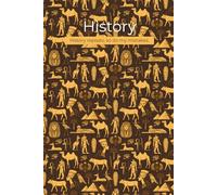 History Notebook - 6x9 Inches: 120 Pages for Class Notes & Summaries | College-Ruled | Designed by Quillium (Quillium Subject Series)