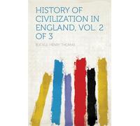 History of Civilization in England