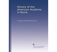 History of the American Academy in Rome