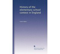 History of the elementary school contest in England