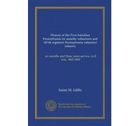 History of the First battalion Pennsylvania six months volunteers and 187th regiment Pennsylvania volunteer infantry: six months and three years service, civil war, 1863-1865
