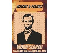History & Politics Word Search Puzzle Book: Word Search Puzzle Book with Easy-to-Read Print - History, Politics & World Events | 50+ Engaging Puzzles ... Students, History Buffs & Relaxing Free Time