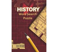 History Word Search: 26 Puzzles for All Ages - 6"x9" Travel Size