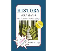 History Word Search: History Word Search Puzzles with Easy to Read Print [6x9inches, 60 pages] 30+ puzzles