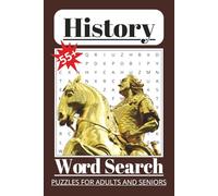 History Word Search Puzzle Book: Word Seaches with Easy to Read Print about History, Wars and More | 6x9 inches, 110 pages | 50+ puzzles ... Gift for Holidays, Free Times