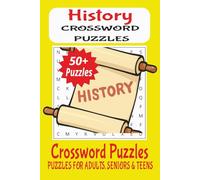 History Word Search Puzzle Book: Word Search with Easy to Read Print all about History, History Terms and More | 6x9 inches | 120 pages | 50+ puzzles… ... Holidays, Brain-teasers and Free Time.