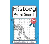 History Word Search Puzzle Book: Word Searches with Easy to Read Print about History, Old world, Learning and More | 6x9 inches, 110 pages | 50+ Puzzles... Gift for Vacations, Holidays and Free Times