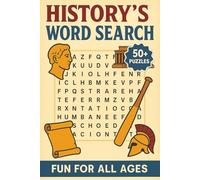 History Word Search Puzzle Book: Word Searches with Easy to Read Print about History, Places, People and More | 6x9 inches, 110 pages | 50+ Puzzles ... Gift for Vacations, Holidays, and Free Times