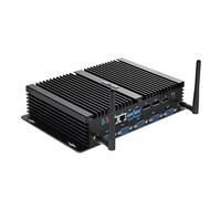 HISTTON Fanless Industrial Computer Mini PC con CPU Intel Core i5-8250U, 8GB RAM+128GB SSD, Intel UHD Graphics 620, HDMI, DP, EDP, LPT, SIM, WiFi, BT 4.0, COM RS232/485, Windows 11 Pro
