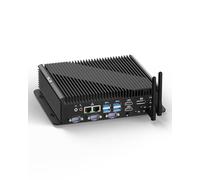 HISTTON Industrial PC Core i5-1235U (máx. 4,4 GHz), 64 GB DDR5 RAM 1 TB NVME SSD, Mini Computadora con RS232/RS422/RS485 COM, WiFi5, BT 4.2, PXE, Encendido Automático, Mini PC Windows 11 Pro