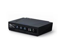 HISTTON Mini Ordenador Windows 11 Pro Mini PC HM1 de 11.ª generación Core i9-11900H hasta 4,90 GHz, 32GB RAM 1TB NVME SSD, Pantalla Triple 4K, WiFi5, BT4.2, Type- C, WOL, Mini PC de Escritorio
