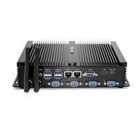 HISTTON Mini PC Industrial 4K HD Ordenador de sobremesa con Intel Core i5-3317U Procesador Windows 10, 8GB RAM, 128GB SSD,1TB HDD,1000Mbps LAN/VGA&HDMI 2.0 / BT 4.0 / Dual WiFi