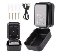 HISUEKIG Caja Fuerte Caja de Seguridad Caja de Bloqueo Compatible con la aplicación TTLock y código Pin, con código numérico de 12 dígitos para hogar, Garaje, Oficina, Armario