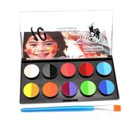 HISUNBEN Body Paints Upgrade 30g Face Paint and Children Washable Body Colour Face Paint Children's Makeup Theatre Carnival Halloween Party10
