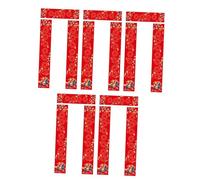 Hisxrcal 5 Juegos de Papel en para Coplas DIY 2026 Suministros para El año Chino Papel Rojo Xuan para Caligrafía para Celebraciones en R, Style a