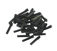 Hisxrcal 50 Pinzas para El Cabello de de Una Sola Punta para Proyectos de Arte Y Manualidades, Colgar Ropa Seca, Organizar de Oficina Y Cu, 40x7mm